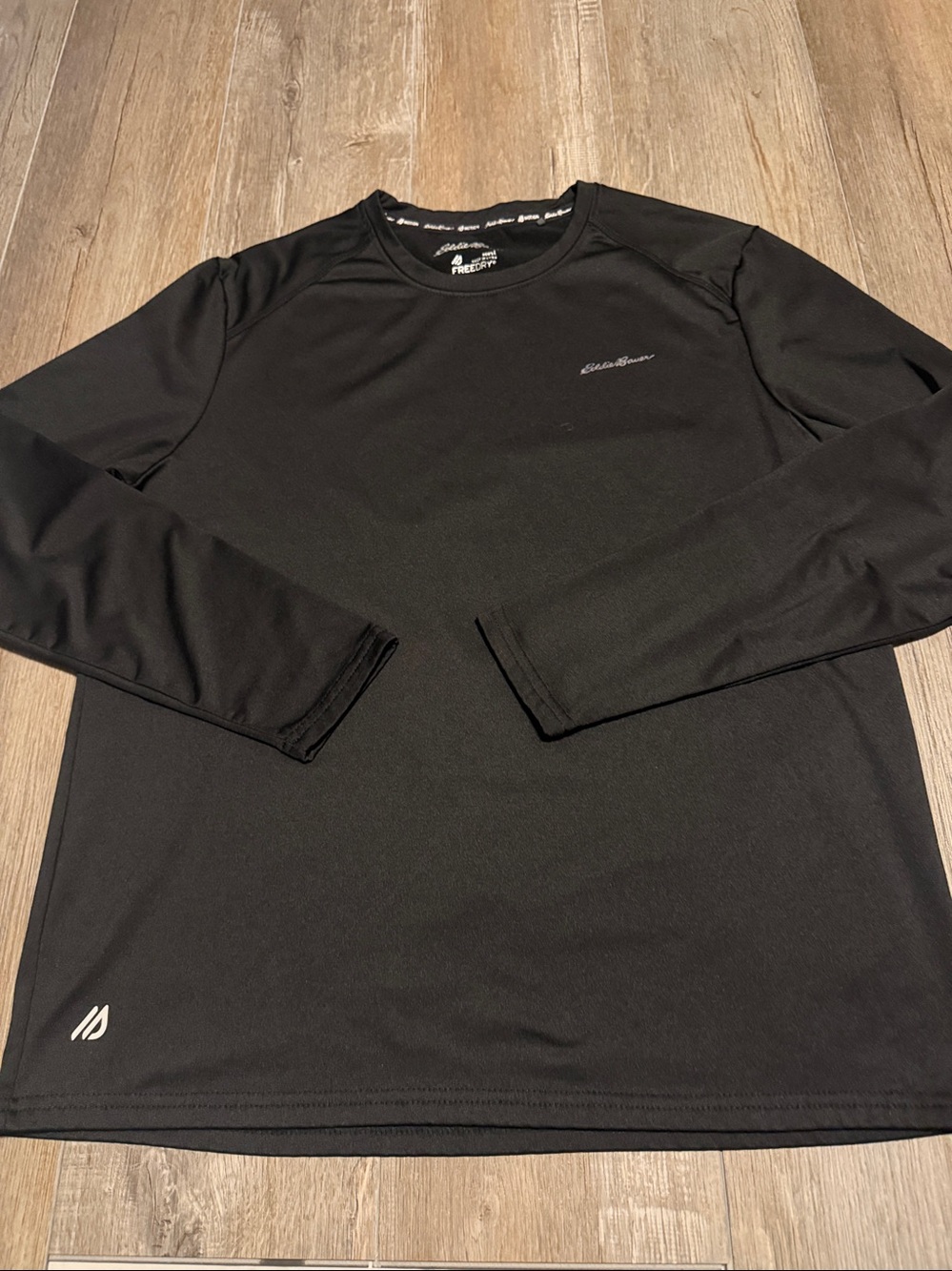 Eddie Bauer Free Dry Long-Sleeve Crewneck Shirt